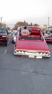 1.9M views · 26K reactions | 63 Chevy Impala Lowrider hopping and hitting back bumper in Orange County, California!  | Skid Society | Facebook