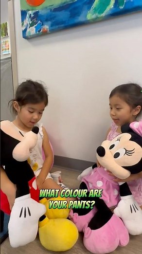Mickey and Minnie Talk About Colors | Fun English for Kids!