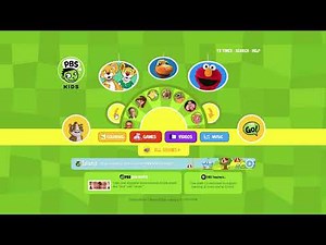 PBS Kids Flash website in 2008