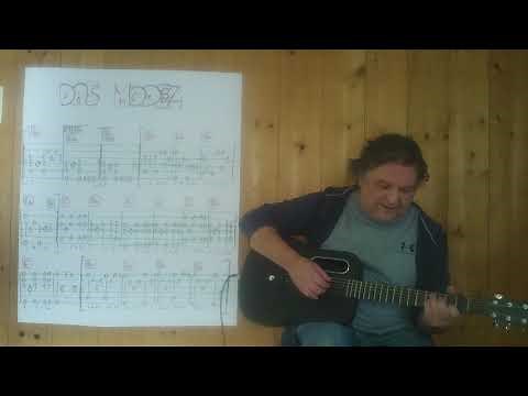 Fingerstyle Guitar Lesson # 327: DAS MODEL (The Model/Kraftwerk)