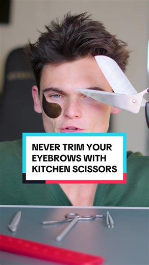 Why You Should Never Use Kitchen Scissors on Eyebrows