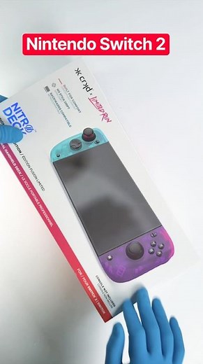Nitro Deck 2 Just Dropped — First Look! #gaming #nintendo #switch2 #shorts