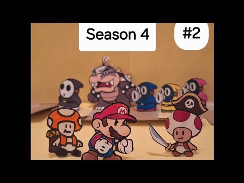 Paper Mario Bros. Season 4 Episode 2 - "Dunes of Doom" - Blue Shell Koopa