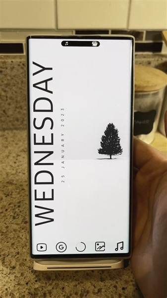 Customize Control Center on Samsung Galaxy S22 Ultra