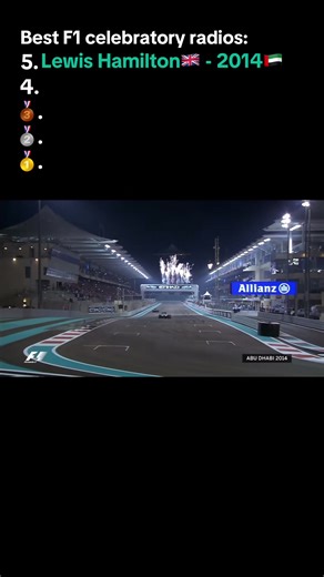 Top F1 Celebratory Radios from Champions