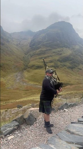 The Sound of Scotland! Bagpipes in the Highlands 🎶
