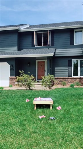 Cornhole Trick Shots...because Iowa 🌽 #trickshot #iowa #fyp #foryou #viral #tiktok | Thatll.work