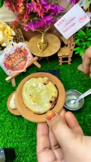 Mini Lachha Paratha Recipe | Lachha Paratha | Miniature Cooking Reel | Mini Kitchen |Mini Rasoi Adda