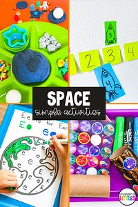 Simple Space Activities - Engaging Littles