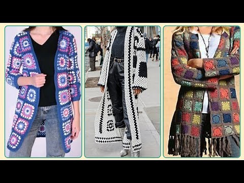 Crochet ladies jacket for beginner pattern ideas