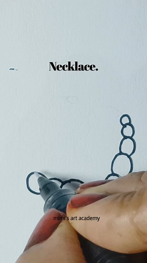 6 comments | ✨ Necklace Drawing Tutorial #necklace #necklacedrawing #jewelrydrawing #drawingtutorial #arttutorial | Mimi's Art Academy | Facebook