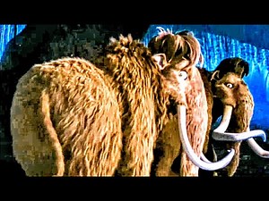 Ice Age 2: The Meltdown (2006) Manny and Ellie chat on Mammoth tree area of Ellie's past