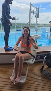 5K views · 1.6K reactions | I REALLY appreciate working pool lifts! ♿️朗 • • • • • @carnival #poollift #carnivalcruiselines #paraplegic #paralyzed #accessibility #accessible #accessibilitymatters #disabilityinclusion #inclusivetravel #disabilityadvocate #wheelchairaccess #accessibilityawareness #accessibletravel #wheelchairtravel #accessibletourism #wheelchair #disability #wheelchairlife #disabilityawareness | Accessibility with Aspen Sage | Facebook