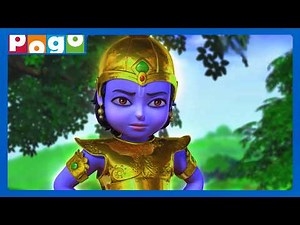 Little Krishna 🪈| A Divine Secret in Vrindavan! 😍| Best Animations | Kids Stories🥳| ‪@PogoChannel‬