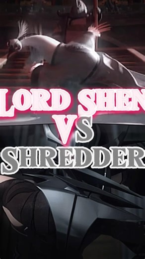 Lord Shen vs Shredder