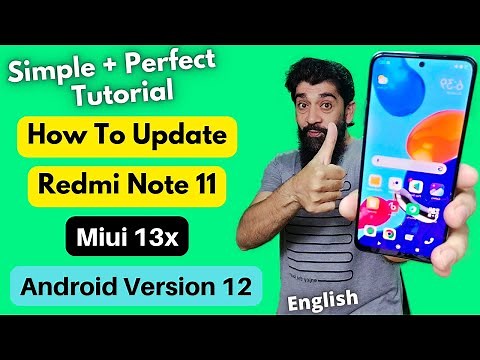 Update Redmi Note 11 To Latest Android 12 Miui 13xxx