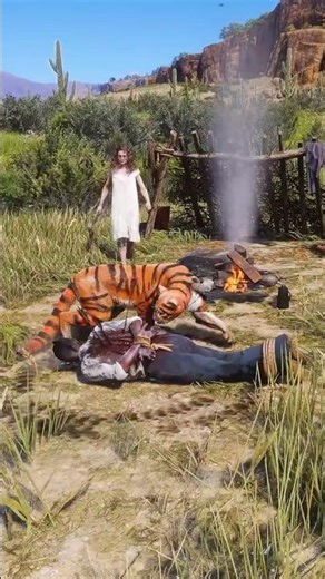 Wild Simulation extreme🐅hunting & survival skills vol505 rdr2 #shorts #short
