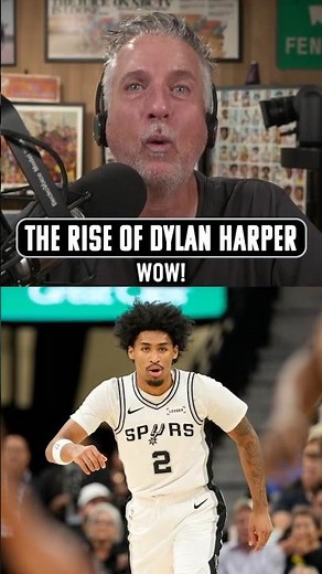 Bill and Rob are blown away by what Dylan Harper can already do on offense at 19 years old.