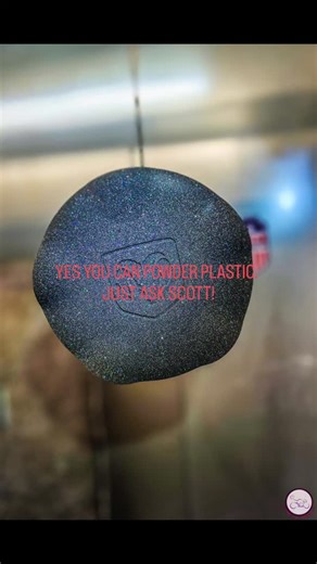 Two Wheel Riders Powdercoating on Instagram: "Plastic center caps get the same powder from @prismaticpowders and all being done while rocking one of my hoodies from @legitstreetcars #powdercoating #parts #automobile #motorcycle #wheels #hoodie"