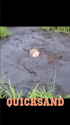 kid falls into quicksand and this happens... #shorts