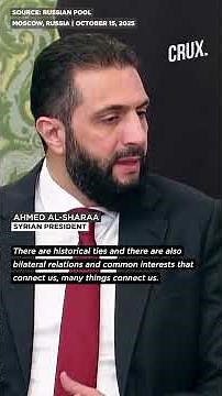 Putin Hails ‘Special’ Russia-Syria Ties in First Meeting With Sharaa