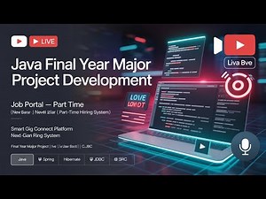Java Project Development Using Spring Hibernate / Spring Boot (eclipse IDE) full stack development.