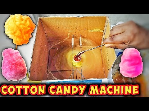 Cotton Candy Machine At Home | How To Make Cotton Candy At Home | cotton candy machine