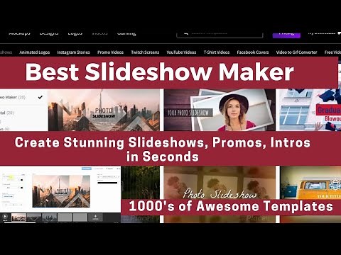 Best Slideshow Maker [ Create Professional Slideshows in Seconds]
