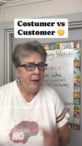 118K views · 6.7K reactions | Costumer vs Customer #words #english #confusing #esl #customer #humor | English Makes No Sense | Facebook