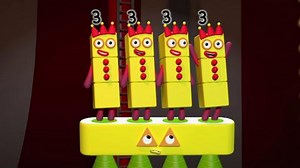 Three Times Table Song - Learn times tables with Numberblocks songs - CBeebies