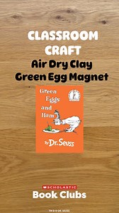 Celebrate Dr. Seuss in Book Clubs with this Green Eggs-inspired craft 💚🥚 Place your order today: https://bit.ly/3Y5jqqZ | Scholastic Teachers