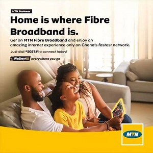 82 reactions · 12 comments | Connect your home and office to reliable and super-fast internet with MTN Fiber broadband. Visit https://fibrebroadband.mtn.com.gh/External/FibreRequest or dial *5057# to sign up. #WeDey4U #MTNFiberbroadband | MTN Ghana | Facebook