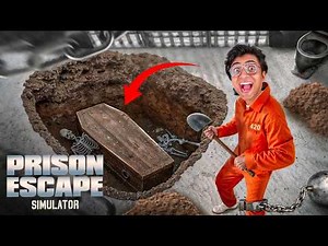 I Found a Lost Coffin in This PRISON to ESCAPE😱 Prison Escape Simulator #2