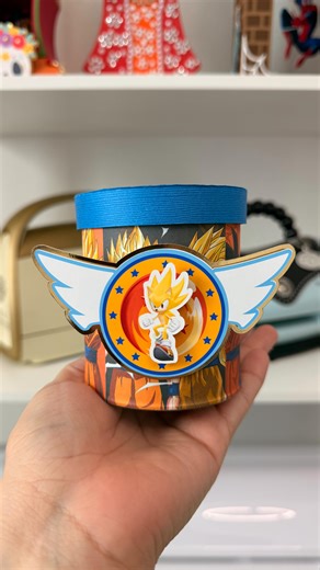Custom Party Decor on Instagram: "🔥 Dragon Ball Z/Sonic Pringles ⚡️ - Pringles are sooo much fun and easy to make, especially if you are using @koalagp_paper products! The sticker paper makes it so that you don’t have to glue the photo paper since it’s self adhesive, plus the colors print so vibrantly! Of course we are also using the 48lb Matte Photo paper as well for all the decorative elements, which is a classic staple! - • • • Cardstock - @bazzillbasicspaper Photo Paper - @koalagp_paper Mat