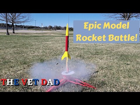 Model Rocket Battle! Estes Rascal & Hi Jinks Rockets Soar to 1100 feet! #modelrockets #estesrockets
