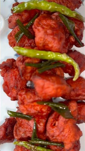 🔥 Spicy Chicken 65 Restaurant Style in 10 Mins! 😋 #Shorts