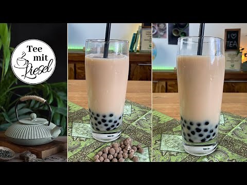 Bubble Tea mit Tapiokaperlen selber machen - mein erster Versuch
