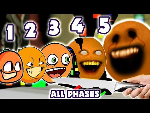 Annoying Orange ALL PHASES | FNF VS Annoying Orange: The Amazing Grace | Rotten Smoothie (FNF Mod)