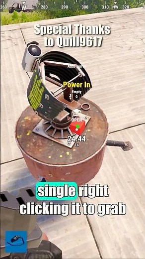 The Simplest Way to Fill or Auth Powered Turrets in Rust! #rustshorts #rust #rusttips