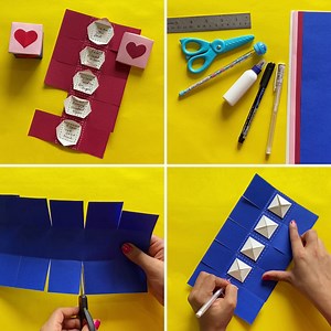 6.9K views · 249 reactions | Secret Message DIY Paper Card Crafts :) | Quilling Made Easy | Facebook