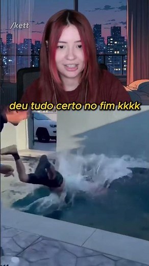 as vezes dá tudo certo kkkkk 🤣#kett #react #memes
