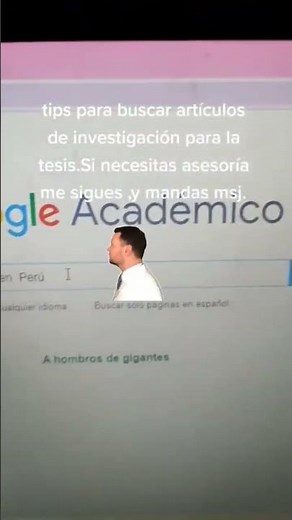 How to search for research articles for your thesis on Google Scholar