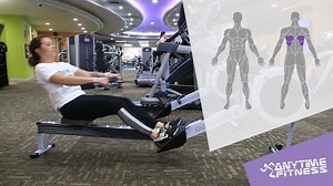 It’s #WorkoutWednesday, let’s get ROWING! The rower is perfect when you need a quick and efficient full-body workout. Can you try it for 10 minutes today? #AFAyourmove To find more tips on training and really take control of your workout, download Anytime Workouts via the 📱Anytime Fitness app today. | Anytime Fitness