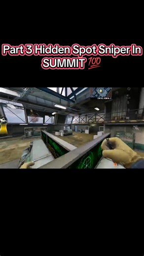 Hidden Sniper Spot in CODM Summit Guide