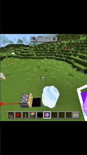 Crystal Launcher in Minecraft! 🚀 #minecraft #shorts