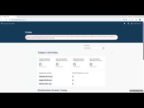 Service Insights on MealConnect (SIMC) How To: Create Ad-Hoc Services