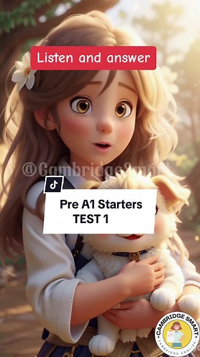 Pre A1 Starters English Speaking Practice TEST 1