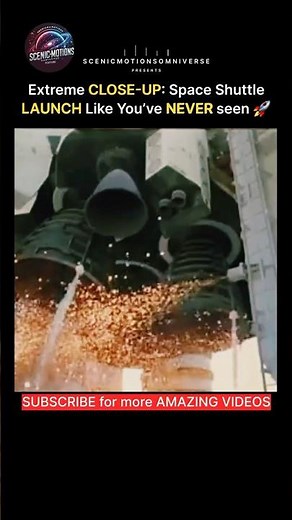 NASA Space Shuttle Launch in Extreme Close-Up 🚀 Unseen Details