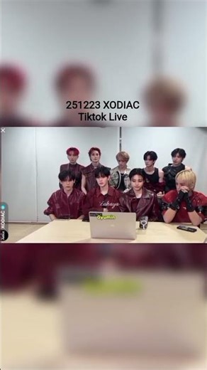 251223 XODIAC TikTok Live Xodiac (Sub Indo) Message to Xbliss on Tiktok Live Part 1#XODIAC #소디엑