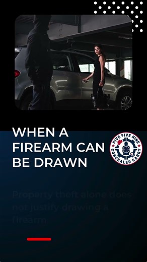 Can you hold someone at gunpoint if they’re stealing from you?